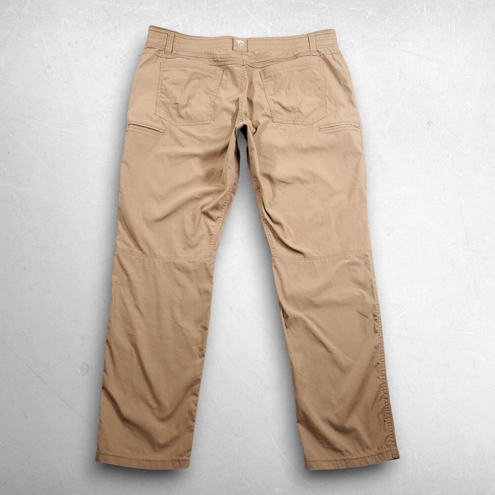 Kuhl Radikl Exoskeleton Hiking Pants Men 40x32 Brown Stretch Comfort Gorpcore - Picture 2 of 12